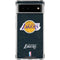 NBA Los Angeles Lakers Black Primary Logo Google Pixel 6 Clear Case